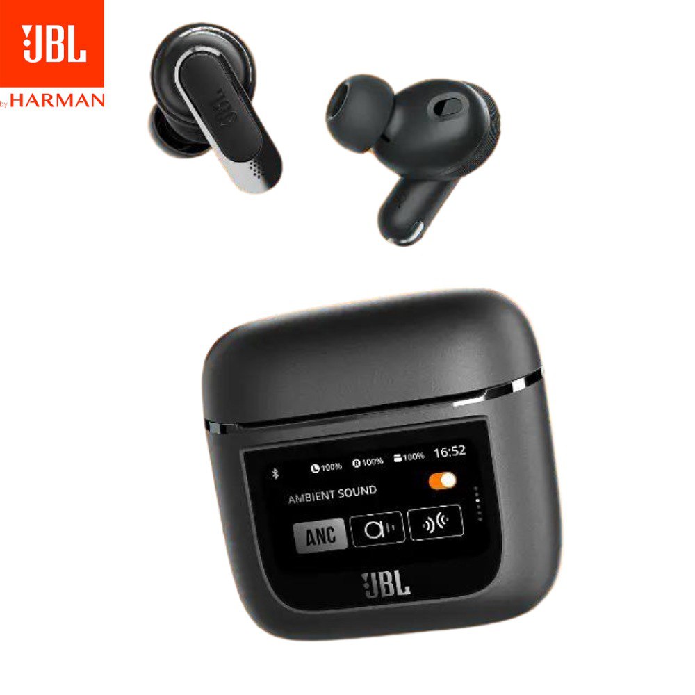 Audifonos Inalambricos Bluetooth JBL Generico  Con Pantalla Tactil  Negro