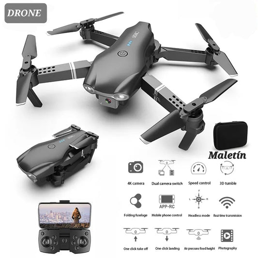 Drone x pro slrc sensores estable cámara estuche transmisión en tiempo real