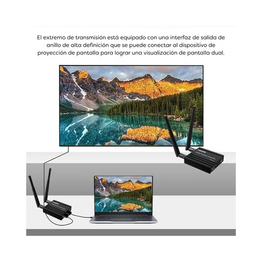 Extender HDMI 200 Metros Wireless